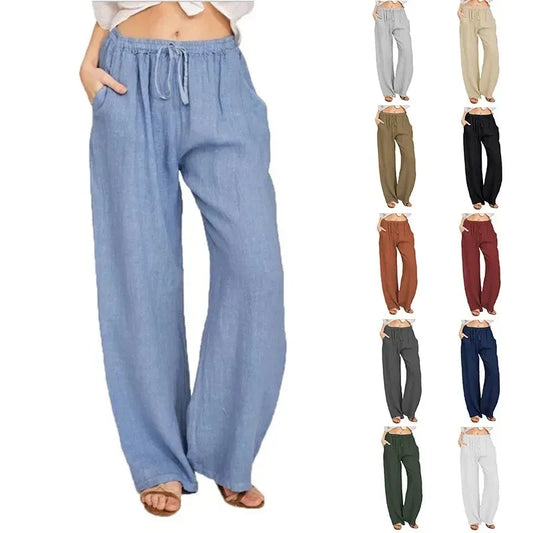 Women's Cotton Linen Pants