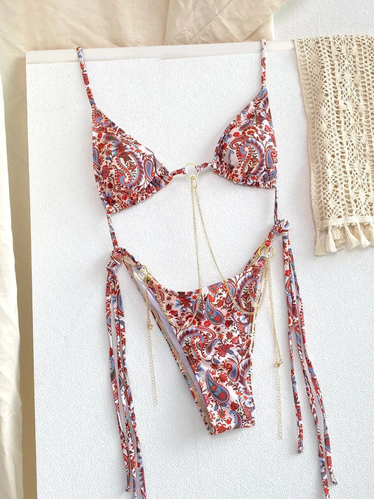 Sexy Triangle Bikini Set